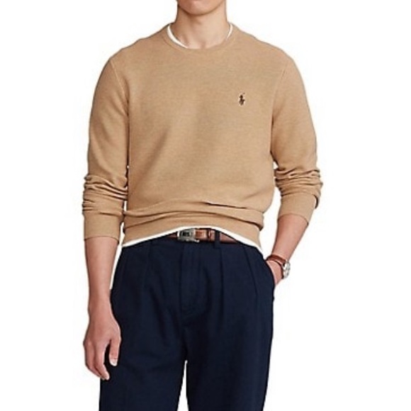 Polo by Ralph Lauren Crewneck Cotton Sweater - Picture 4 of 5